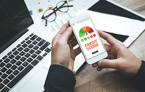 Credit score app (Photo: iStock.com/cnythzl)