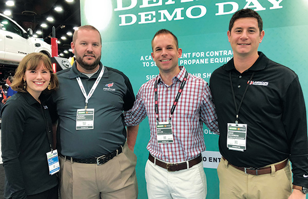 From left: Clara Richter, Jeremy Wishart, Jeff Salem, Jake Goodman (Photo: LM Staff)