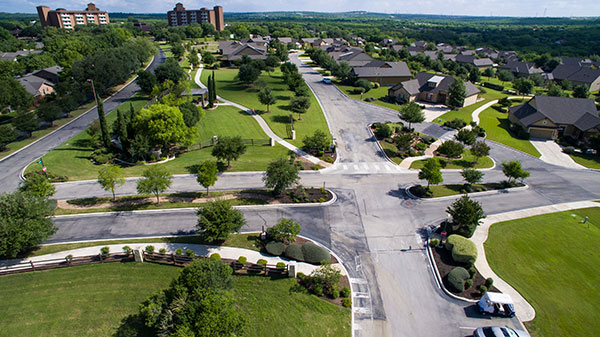 Shot of Blue Skies of Texas community (Photo: Clean Scapes)