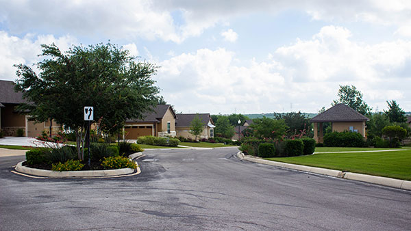Small section of the garden at Blue Skies of Texas (Photo: Clean Scapes)