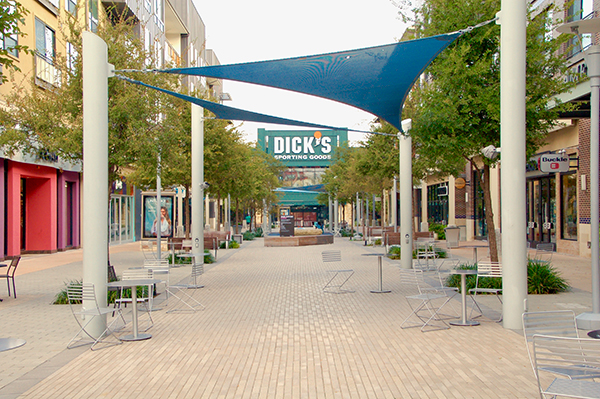 Area for relaxation at The Domain (Photo: Greg Yount, Native Land Design)