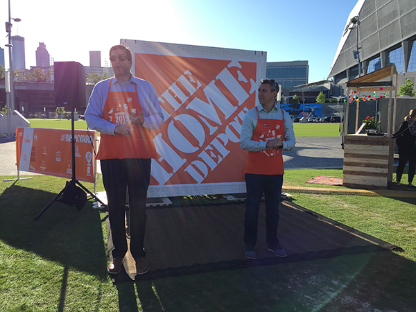 Home Depot reps. (Photo: LM Staff)