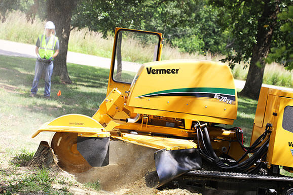 SC70TX stump cutter (Photo: Vermeer)