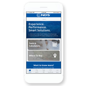 Drainage app (Photo: NDS)