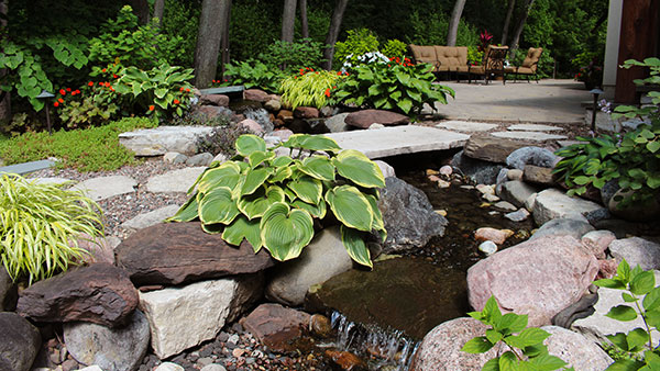 Water feature (Photo: James Martin Associates)