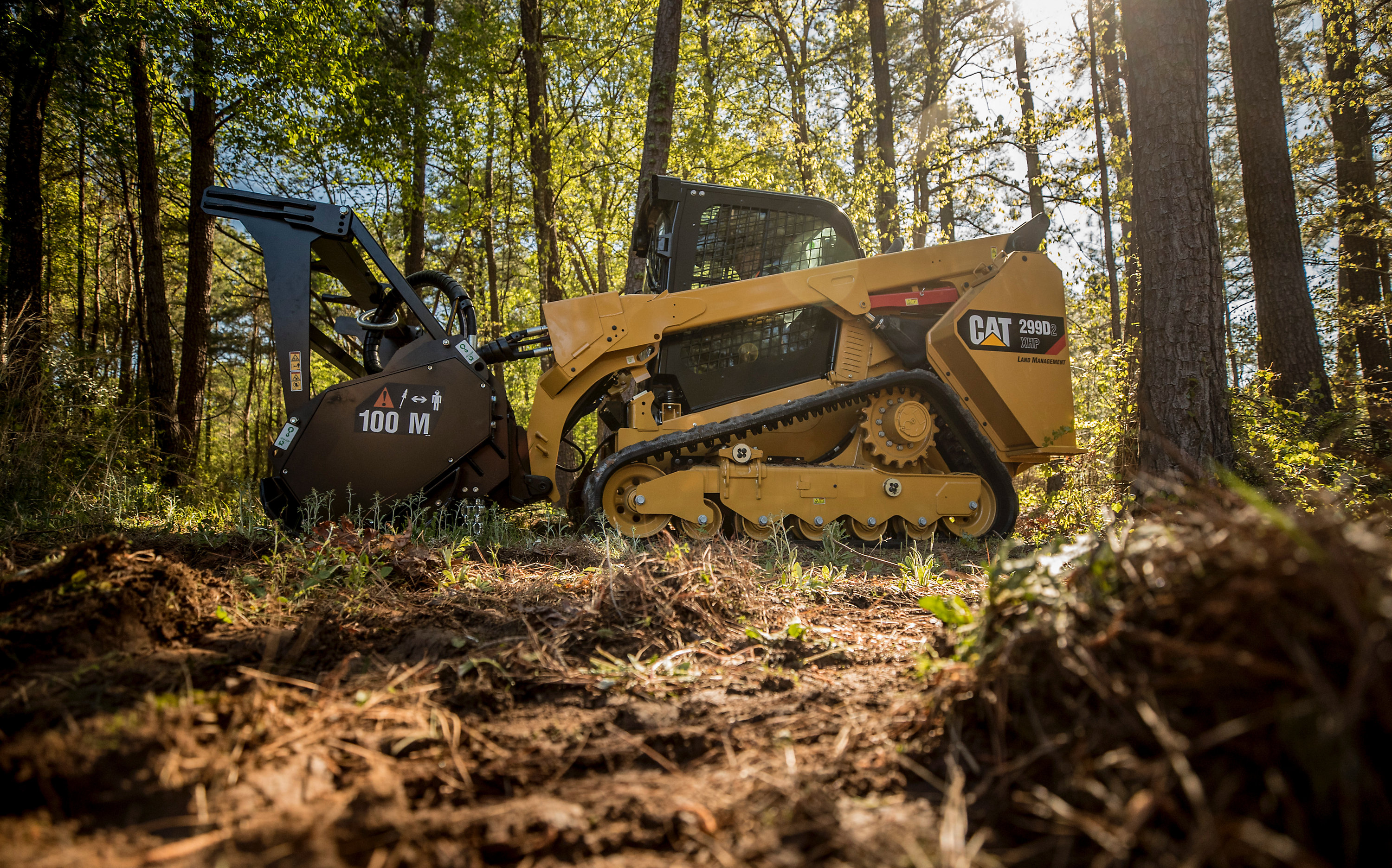 The Cat 299D2 XHP land management compact track loader (Photo: Caterpillar)