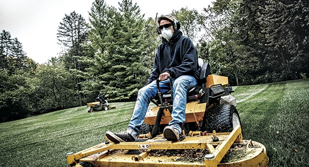 Man on mower (Photo: 3M)