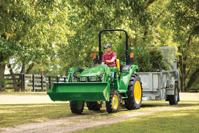 The John Deere 3025D compact utility tractor. (Photo: John Deere)