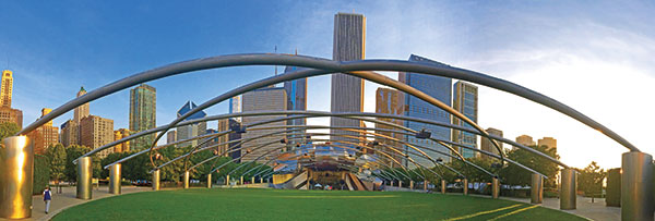 Millennium Park (Photo: Scott Stewart, Millennium Park Foundation)