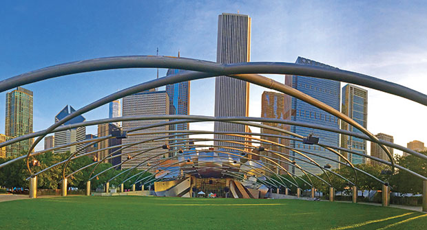Millennium Park (Photo: Scott Stewart, Millennium Park Foundation)