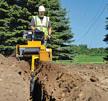 Man using trencher (Photo: Vermeer)