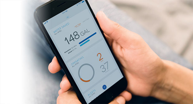 Irrigation tracking app (Photo: Smart Rain)