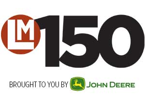 LM150 Graphic and Logo (Graphic: LM Staff) (Logo: John Deere)