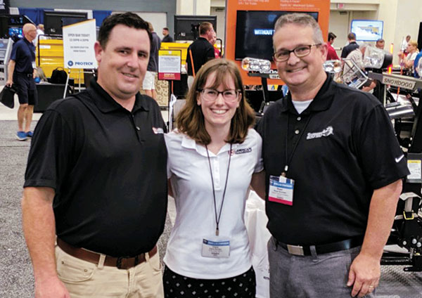 Dan Hannan, Clara Richter, Bryan Burckart (Photo: Clara Richter)