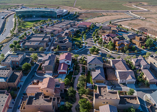 Homes of Mesa del Sol (Photo: Yellowstone Landscape)