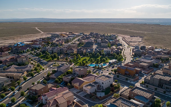 Homes of Mesa del Sol (Photo: Yellowstone Landscape)