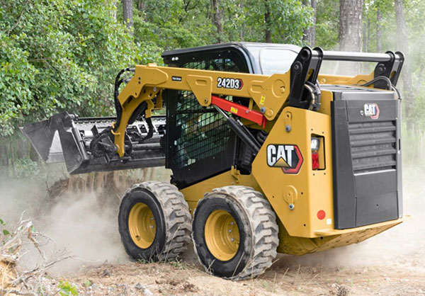 Cat 242D3 skid-steer loader (Photo: Caterpillar)