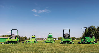 Electric mowers (Photo: Mean Green Mowers)