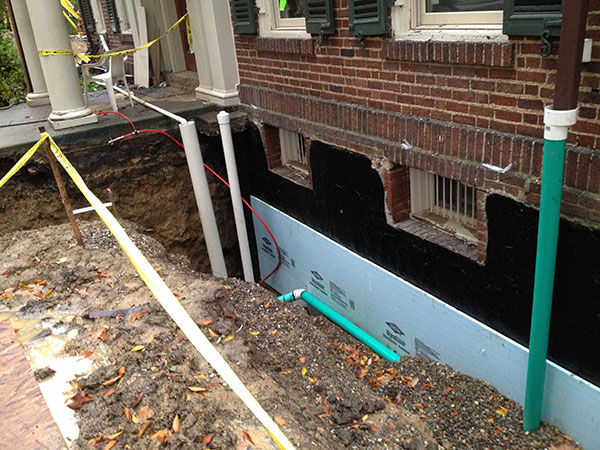 Exterior site work (Photo: Ian Adams Photography)