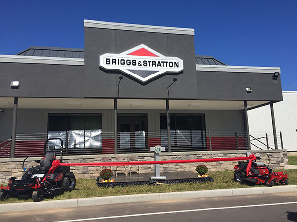 Outside of new Briggs facility (Photo: LM Staff)