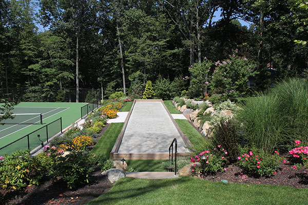 Bocce courts (Photo: Brian Koribanick)