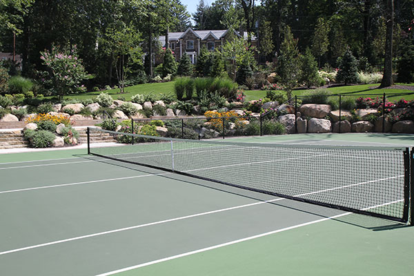 Tennis court (Photo: Brian Koribanick)