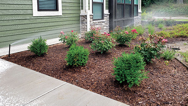 Bed area on project (Photo: Grapids Irrigation)