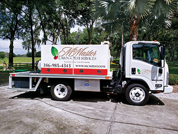 McMaster's truck (Photo: McMaster's Lawn & Pest)