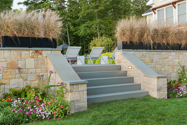 Hardscape project (Photo: Susan Teare)