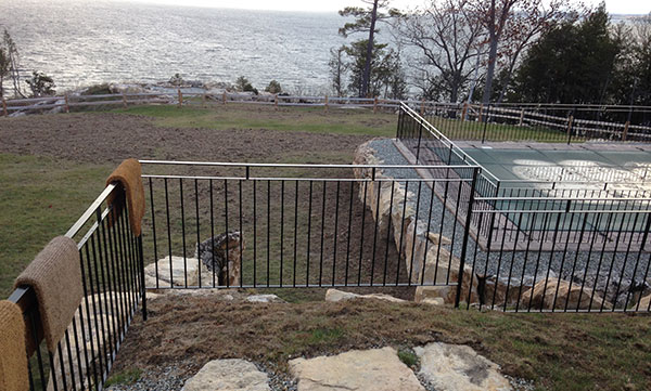 Hardscapes project (Photo: Susan Teare)
