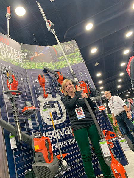 Husqvarna's 520iHT4 hedge trimmer