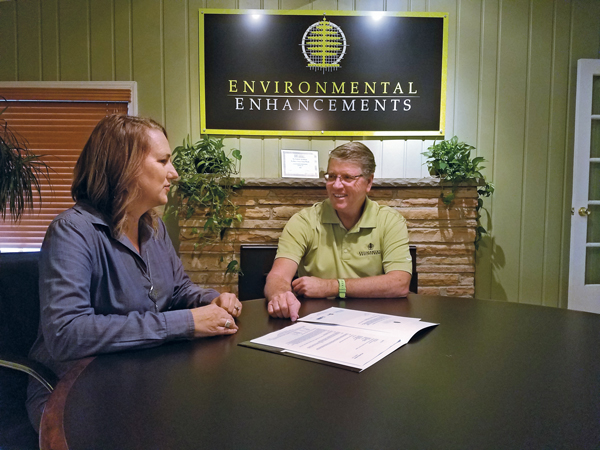Environmental Enhancements chooses to be honest and upfront with its clients. (Photo: Environmental Enhancements)