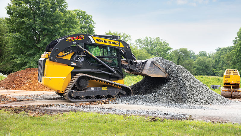 New Holland's C245 compact track loader