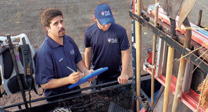 Crew members going through safety checklist (Photo: Greenius)