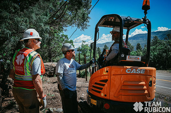 Debris clearing efforts in Colorado were made easier with Case equipment. (Photo: Case Construction Equipment)
