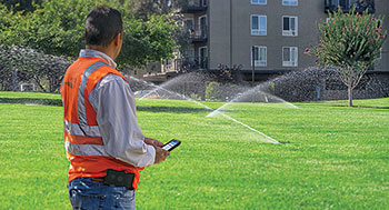 Irrigation (Photo: Gachina Landscape Management)