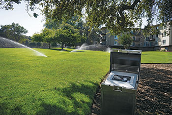 Irrigation system (Photo: Gachina Landscape Management)