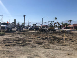The project required demolition of existing 1950s fuel station and grading of future park site. (Photo: Urban Habitat)