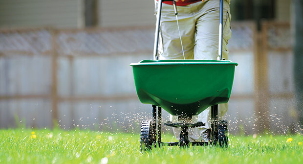 Fertilizer being spread (Photo: groveb/ iStock / getty images plus/getty images)
