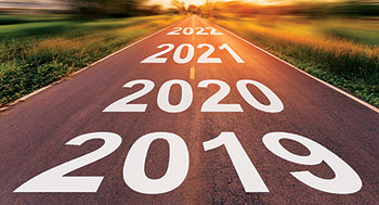 Roadmap with the years 2019-2022 (Photo: tortoon/iStock / Getty Images Plus/Getty Images)