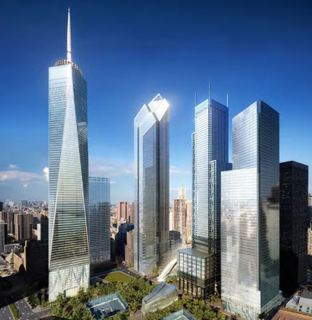Manhattan skyline (Photo courtesy of PWP Landscape Architecture)