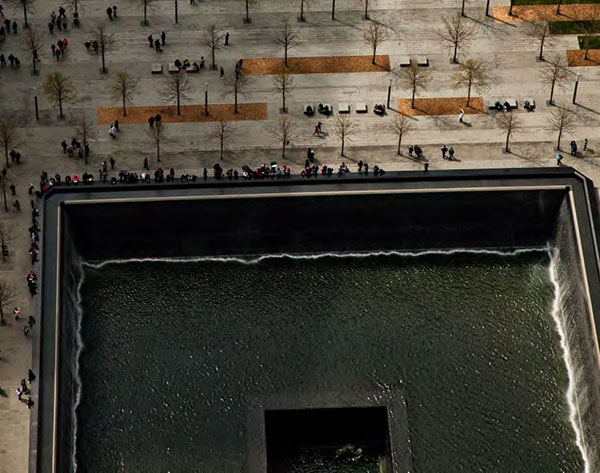 Overview of 9/11 Memorial (Photo courtesy of PWP Landscape Architecture)