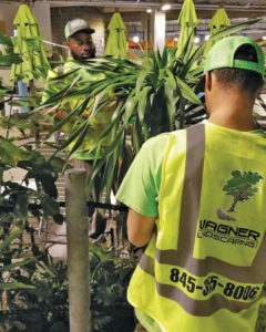 Professionally dressed and polite, employees are part of the overall appearance Wagner says he wants for his company, even when the crews are working during off-hours. (Photo: Steven Wagner)