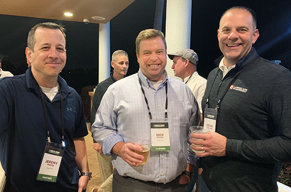 Jeremy Moore, Nick Strain, Kevin Stoltman (Photo: LM Staff)