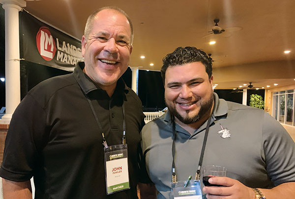 John Fowler, Dusty Montiel (Photo: LM Staff)