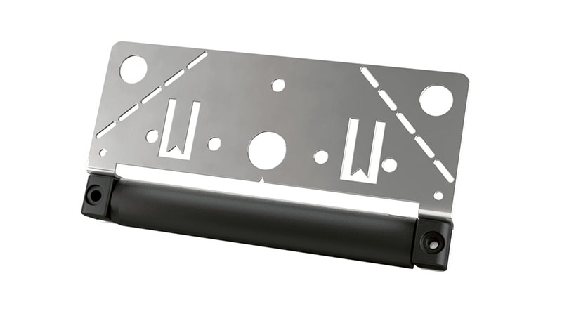 Kichler's new 12V integrated LED hardscape lighting is available in sizes: 3.5 inches, 6 inches (shown), 12 inches, and 18 inches. (Photo: Kichler Lighting)
