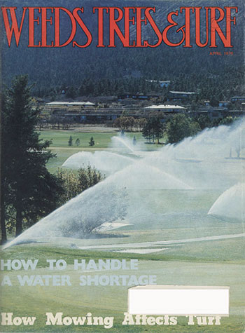 Jan 1976 cover (Source: Weeds, Trees and Turf archives)