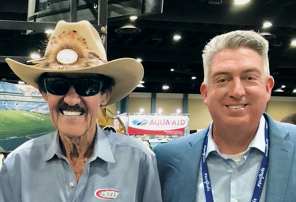 Richard Petty and Seth Jones (Photo: LM Staff)