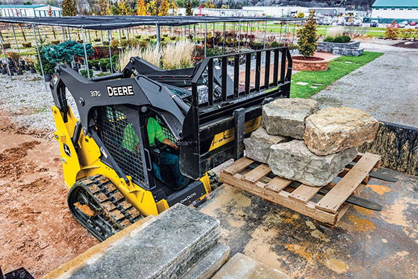 Track loader in action (Photo: John Deere)
