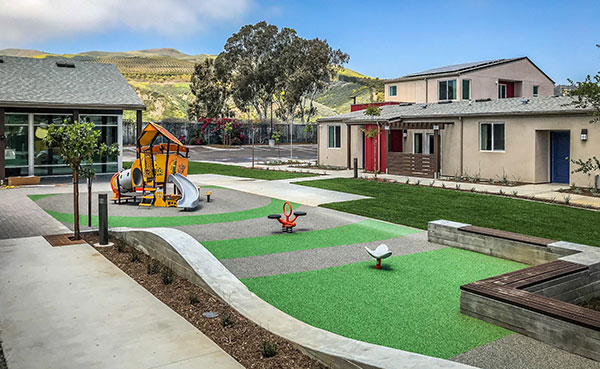 Irrigation project in housing development. (Photo: Pacific Coast Land Design)